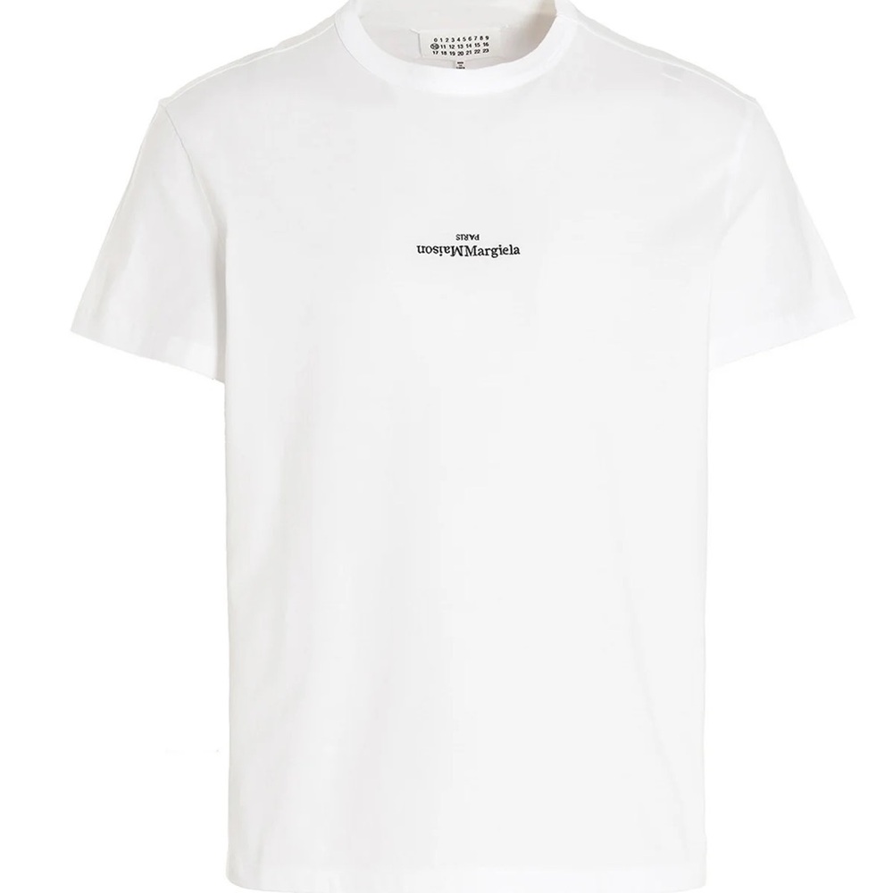 Maison Martin Margiela White Short Sleeve Tee